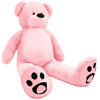 PLÜSCHTIER Riesen Teddy XXL Rosa 183cm - Pink, Textil (60/50cm) - Vercart