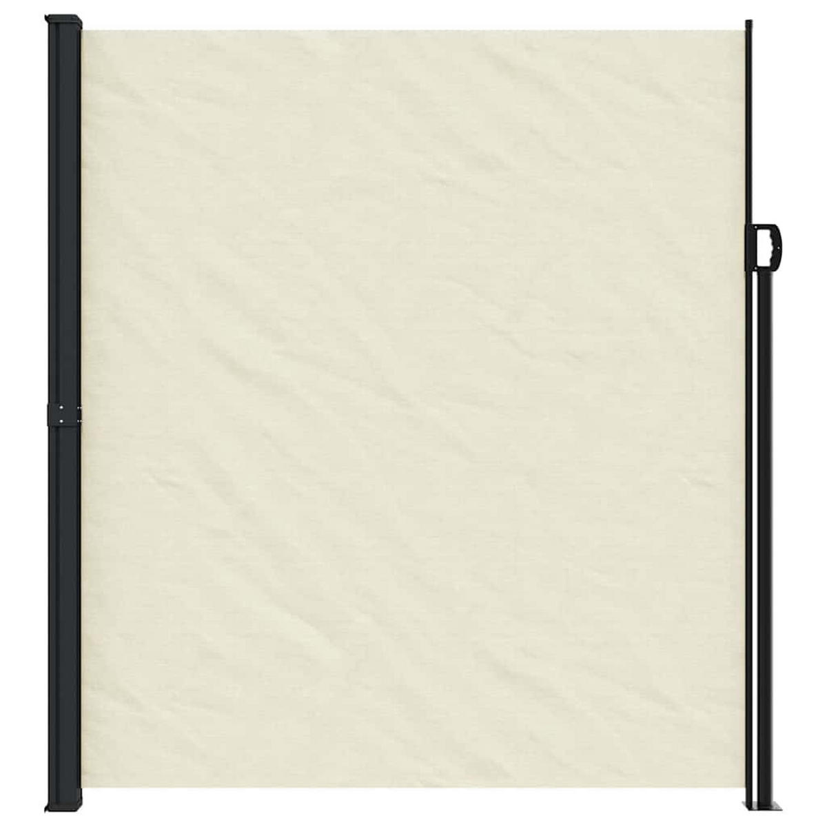 SEITENMARKISE Ausziehbar Creme 220/500 Cm - Creme, Textil (220/500cm) - vidaXL