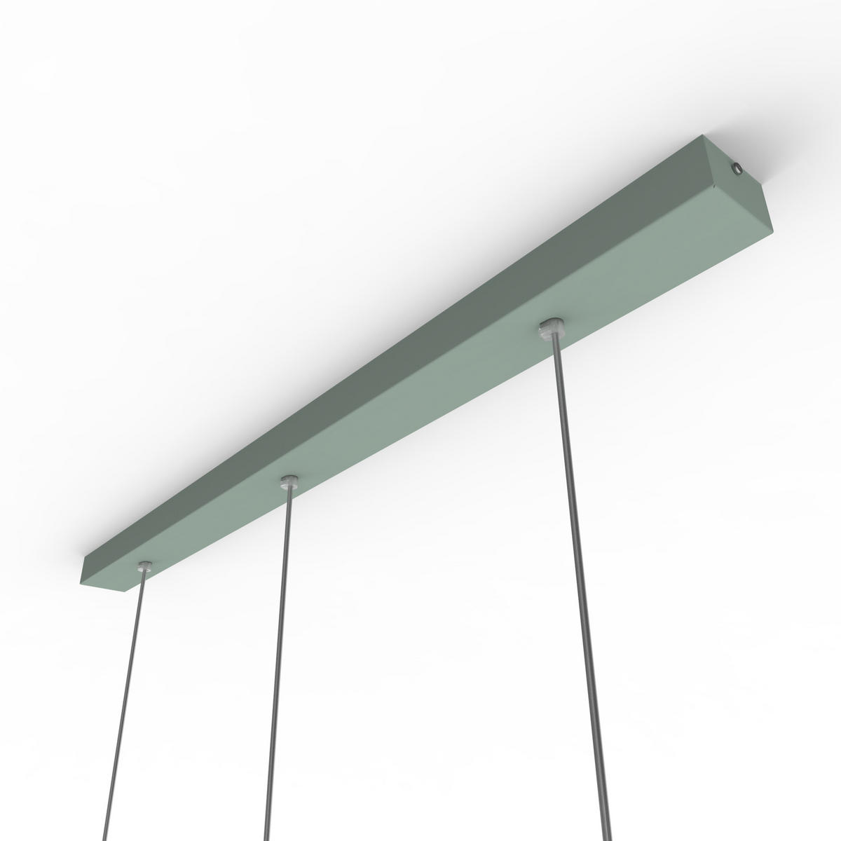 LED-HÄNGELEUCHTE - Grün, Metall (6/70/100cm) - Lumicom