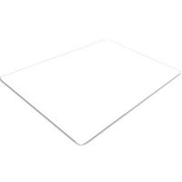 BODENSCHUTZMATTE 140x100 cm Weiß - Weiß, Kunststoff (100/1.6cm) - ArtPrintCave