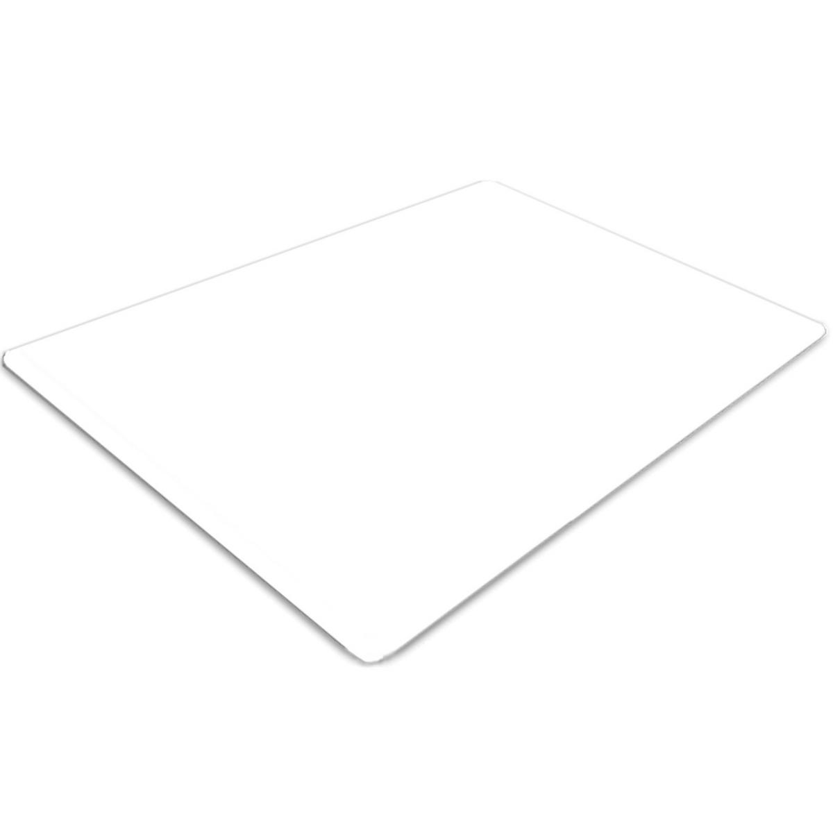 BODENSCHUTZMATTE 140x100 cm Weiß - Weiß, Kunststoff (100/1.6cm) - ArtPrintCave