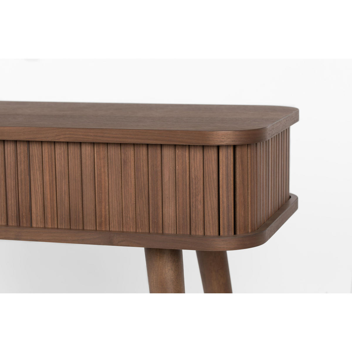 KONSOLENTISCH Barbier Holz Walnuss - Braun, Holz (35/120/74cm) - Zuiver