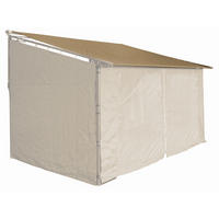 ERSATZDACH Rollpavillon 3x4m Sand - Beige, Textil (391/1/305cm) - QUICK STAR