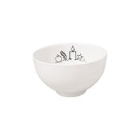 BOL XMAS Statement Lines weiß ø 13,8 cm - Weiß, Keramik (13.8cm) - Villeroy & Boch