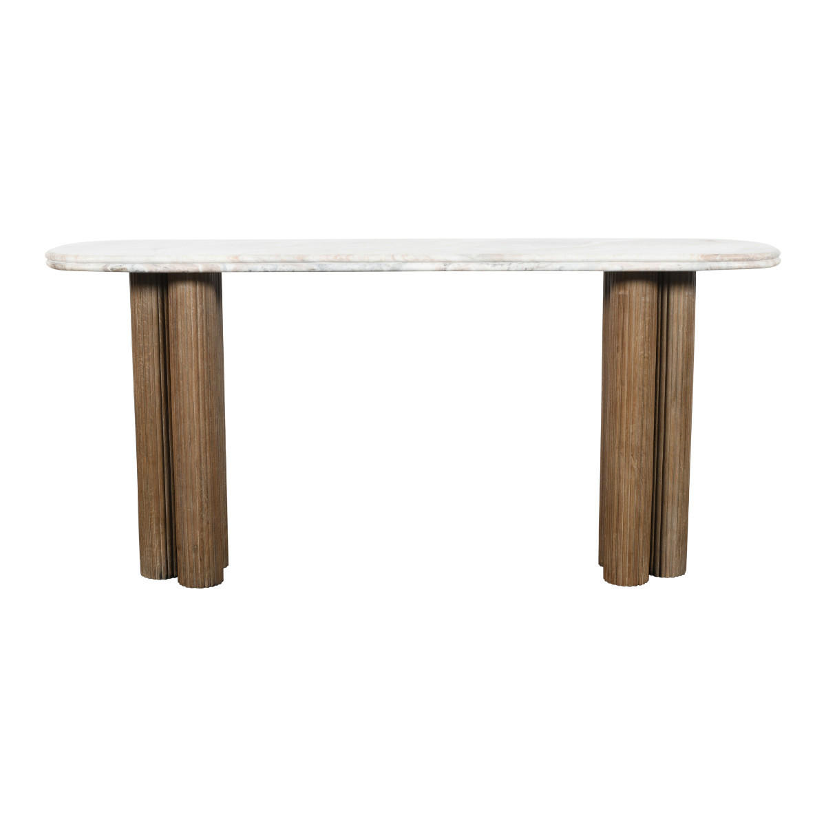 Signature Konsole Beige 38x77x165 cm