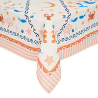 TISCHDECKE Coral Coast 160x160 cm - Multicolor, Textil (160/160cm) - Butlers