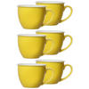 JUMBOTASSEN Doppio Gelb 350 ml 6er Set - Gelb, Keramik (0.35L) - Ritzenhoff Breker