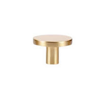 SCHRANKKNOPF Messing 2er-Set 25 mm - Multicolor, Metall (2/2/2.5cm)