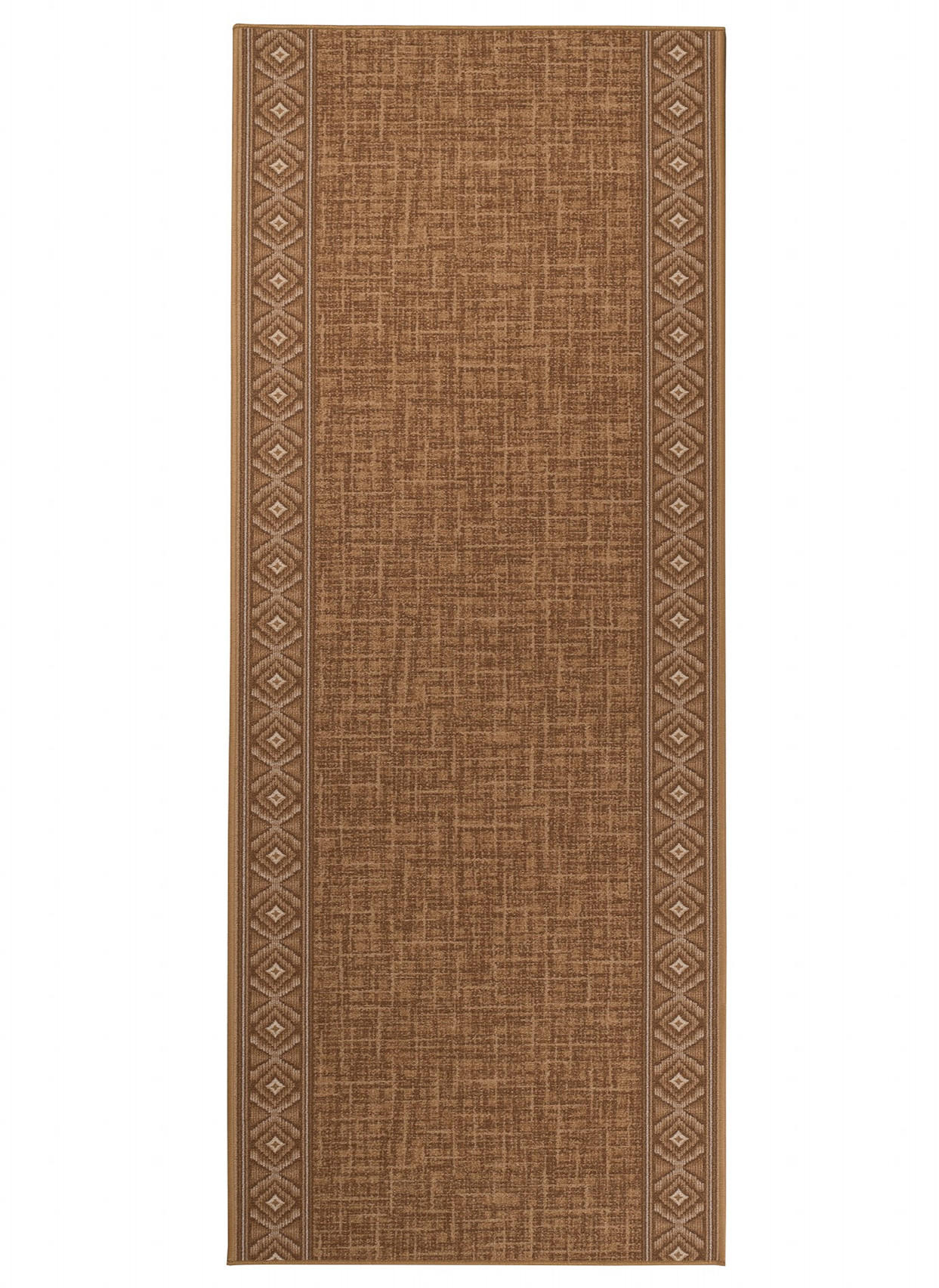 TEPPICHLÄUFER Anti-Rutsch Beige rutschfest Gummiunterlage 67/1100 cm - Beige, Textil (67/1100cm) - Tapiso