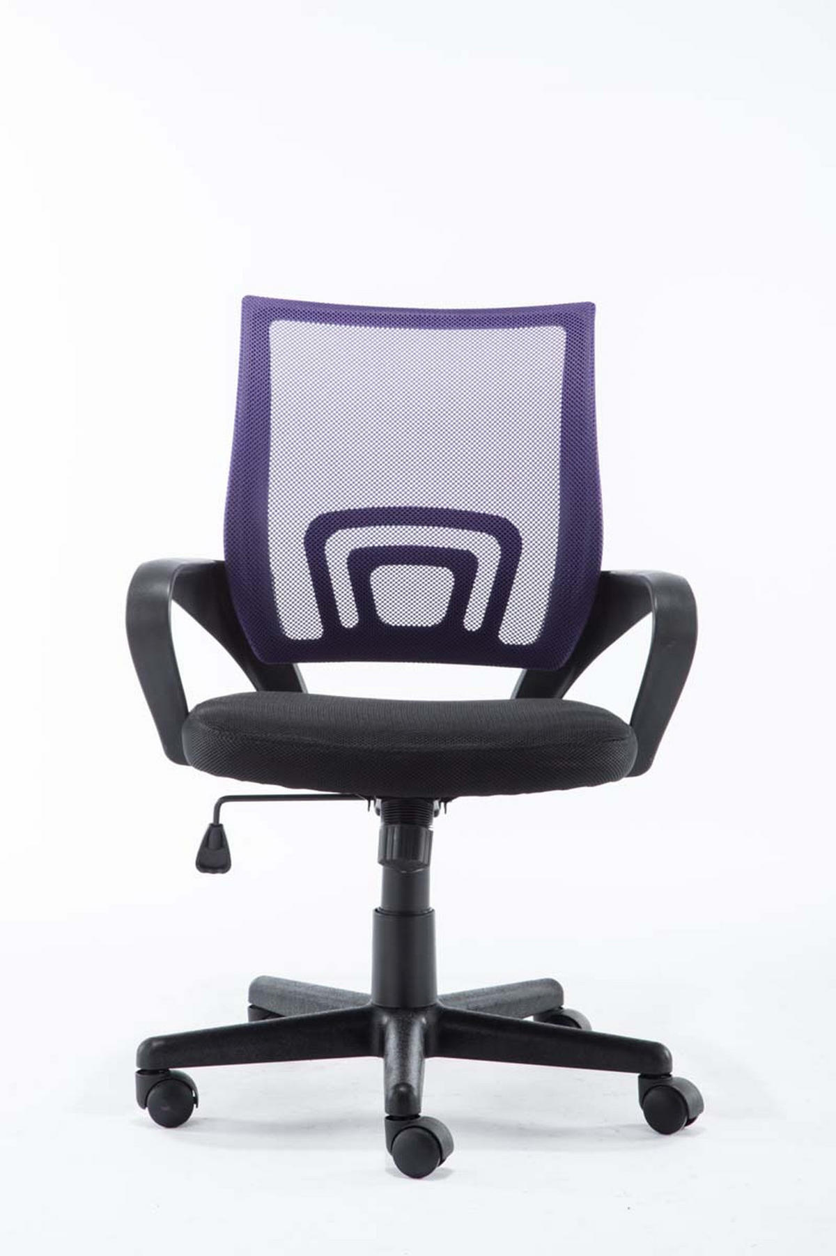 BÜROSTUHL Genf mit Netzbezug, Lila - Lila, Kunststoff/Textil (56/100/54cm) - TPFLiving