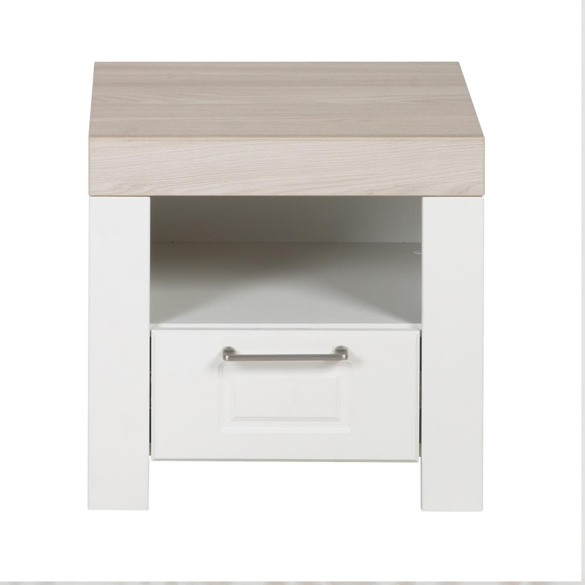 NACHTTISCH Felicia - Weiß, Holzwerkstoff (45/41.5/45cm) - Roba