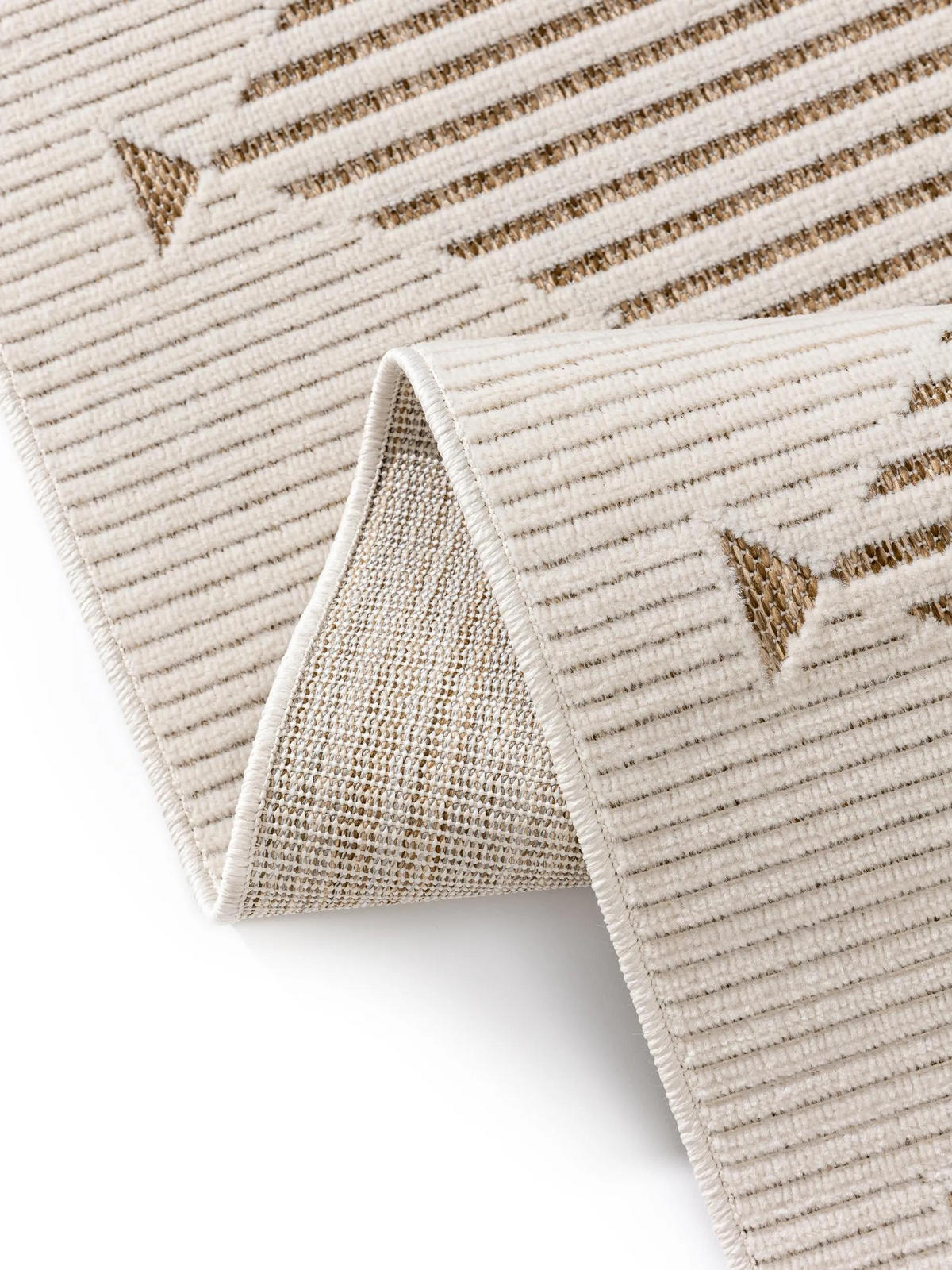 OUTDOORTEPPICH Kaleo Cream/Beige 160x230 cm - Creme, Kunststoff (160/230cm) - benuta