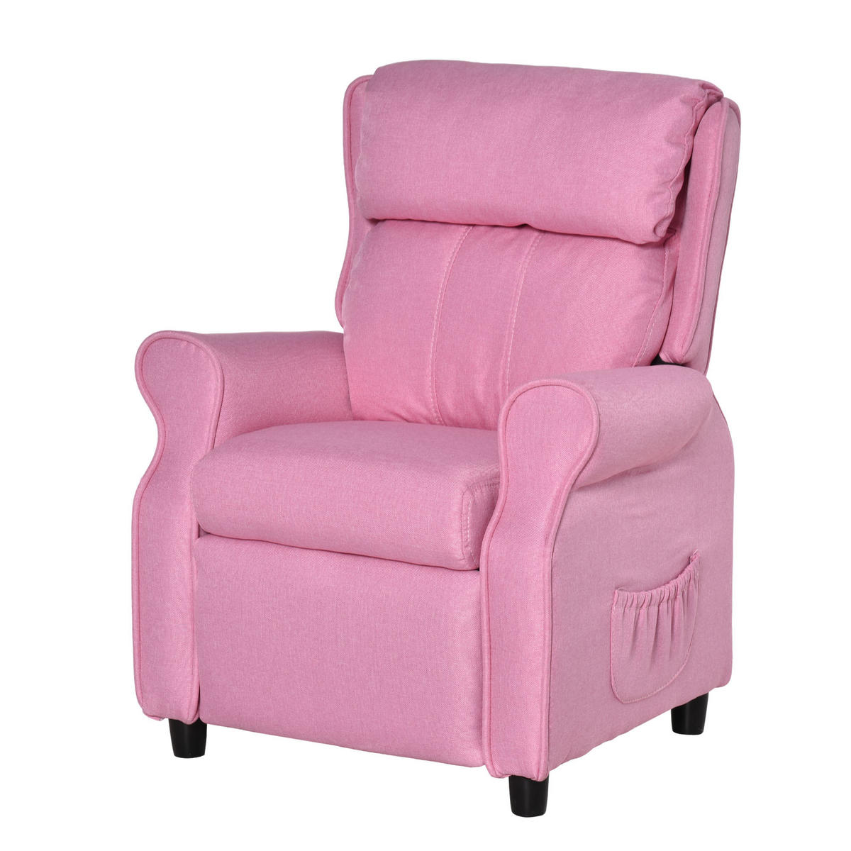 KINDERSESSEL DE-10409 Rosa - Pink, Metall (53/70/58cm) - ComfortXL
