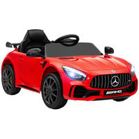 ELEKTRO-KINDERAUTO DE-06264 Mercedes-AMG lizenziert mit Fernbedienung Rot - Rot, Kunststoff/Metall (108/67/46cm) - ComfortXL