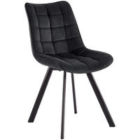 STUHL MODI K332 - Schwarz, Holzwerkstoff/Metall (46/84/61cm) - Meblini