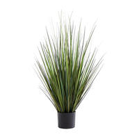 KUNSTPFLANZE Künstliches Gras – Selwyn 90 cm - Grün, Kunststoff (90cm) - aplanta