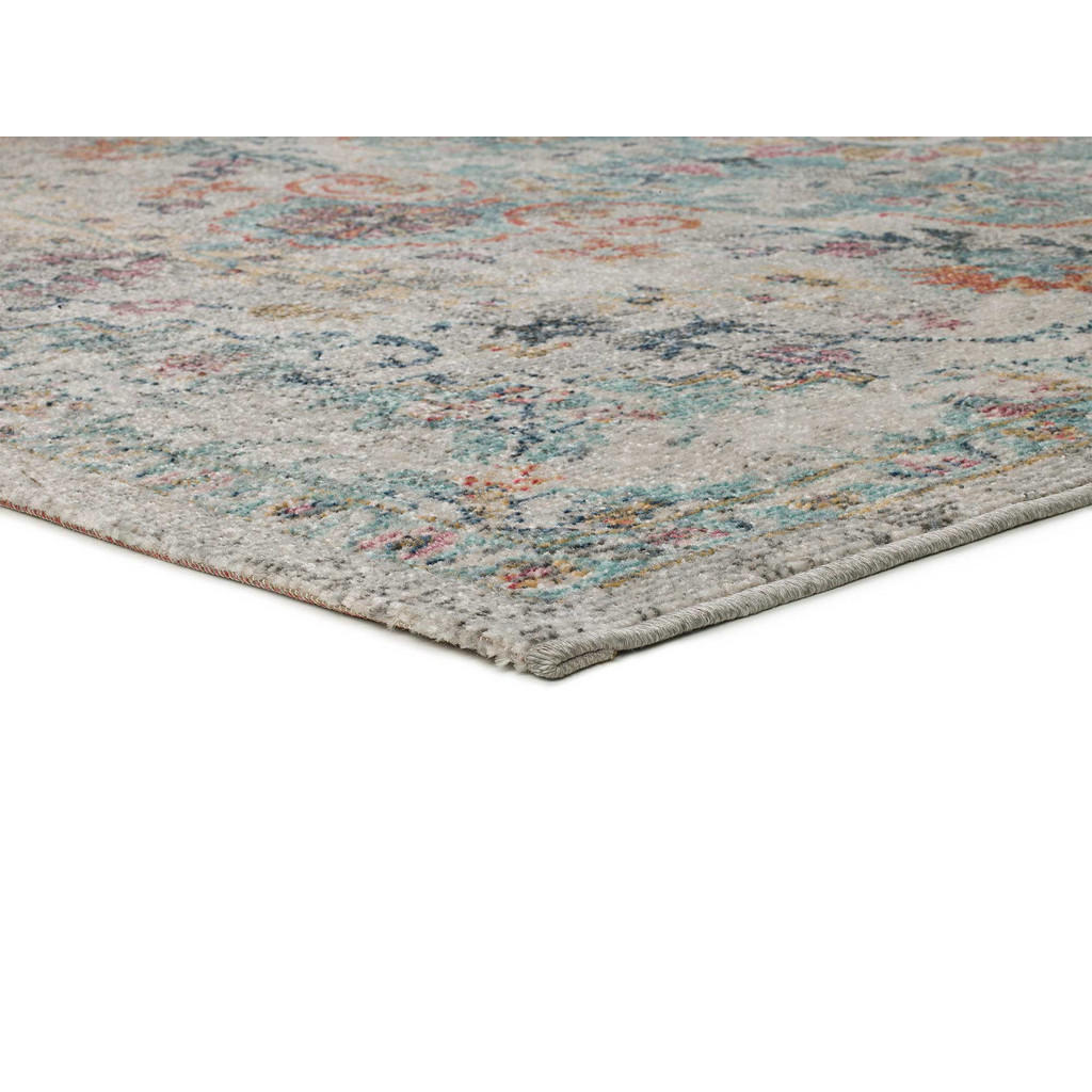 Thumbnail - Atticgo Outdoorteppich, Blau, Beige, Rost, Textil, Vintage, Rechteckig, 80x150 cm, Oeko-Tex® Standard 100, antistatisch,...