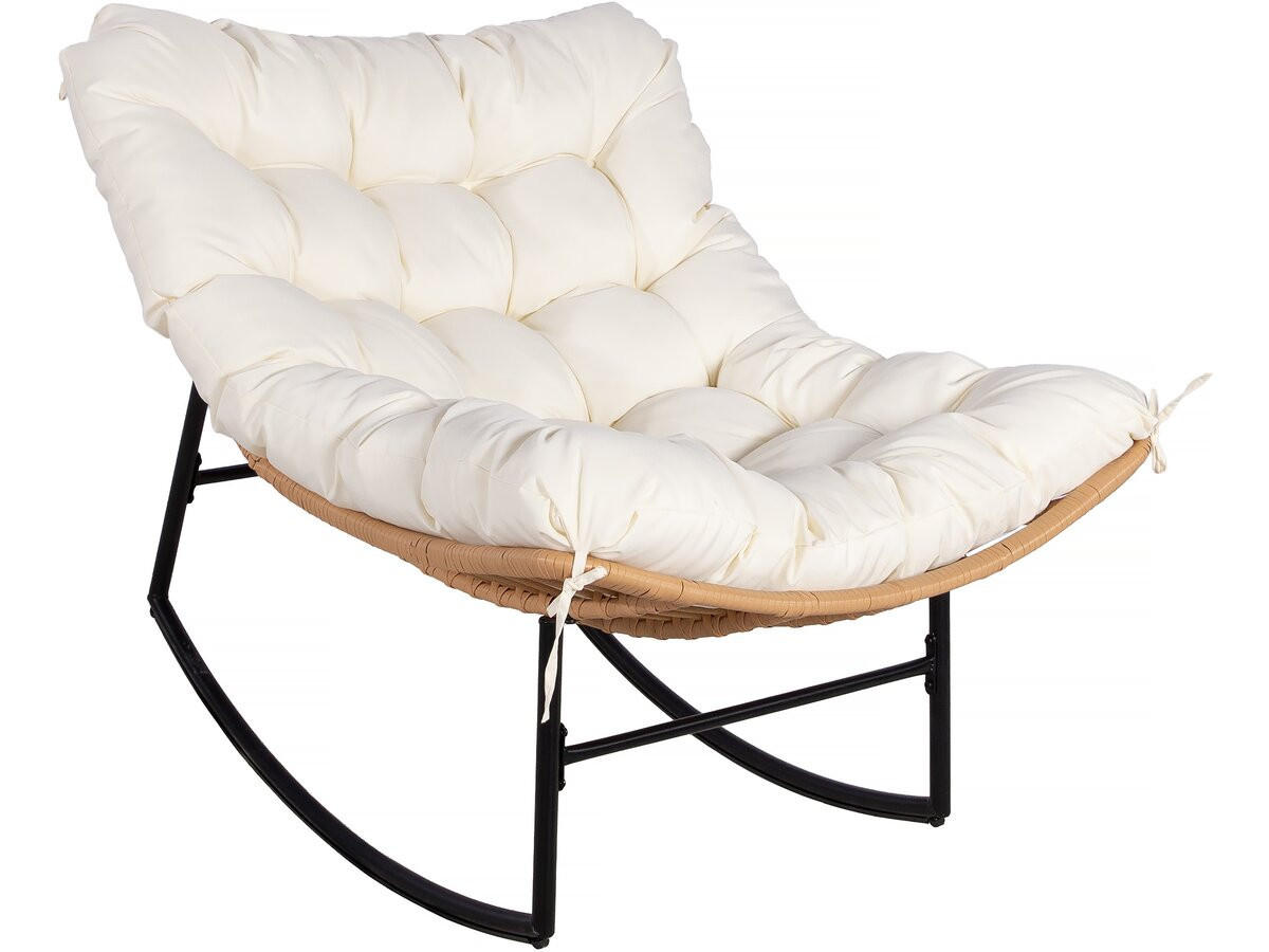 GARTENSESSEL papaya beige - Beige, Metall (85/77/118cm) - Habitat Garten