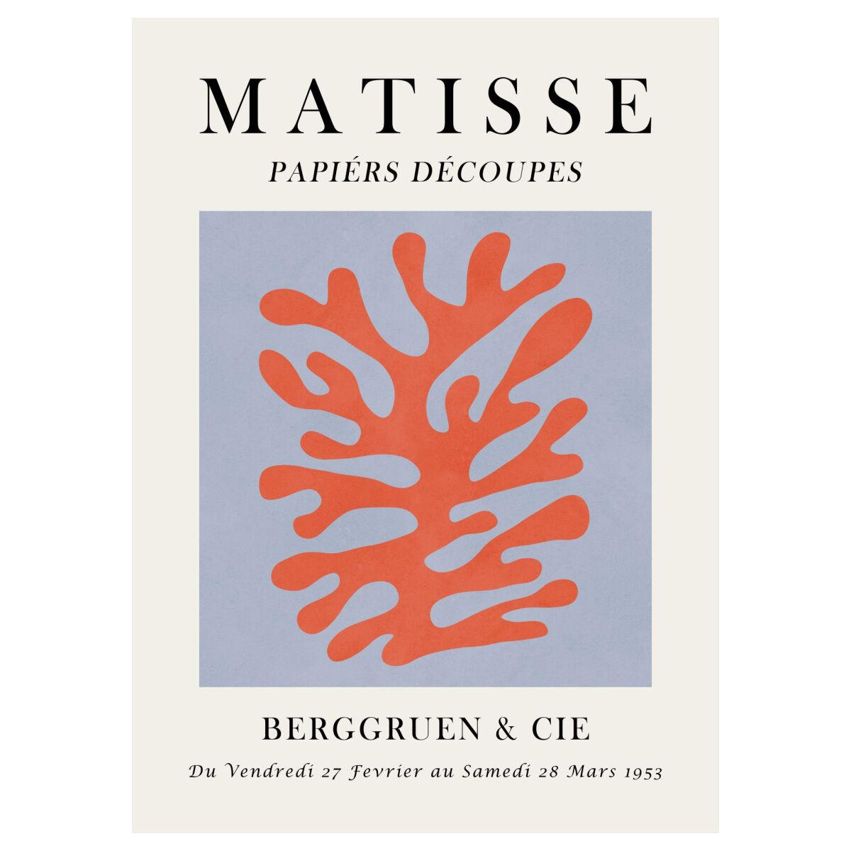 POSTER Vitor Costa - Matisse floral Poster 8 - Multicolor, Papier (50/70/0.1cm) - Poster&Frame