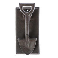 TÜRKLOPFER Gusseisen Spaten - Braun, Metall (9/17/6cm) - Homescapes