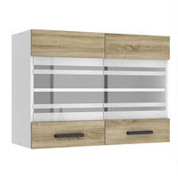 HÄNGESCHRANK SGW 80 cm, mit 2 Türen, Sonoma-Eiche - Eiche San Remo, Holz (80/58/29.6cm) - B BELINI GROUP