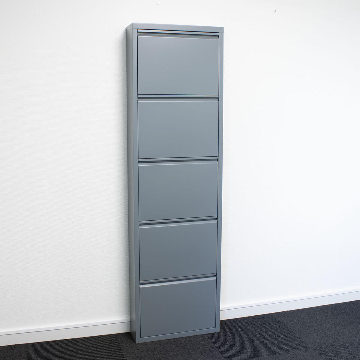 SCHUHKIPPER grau - Grau, Holzwerkstoff (150/173/16cm) - ebuy24