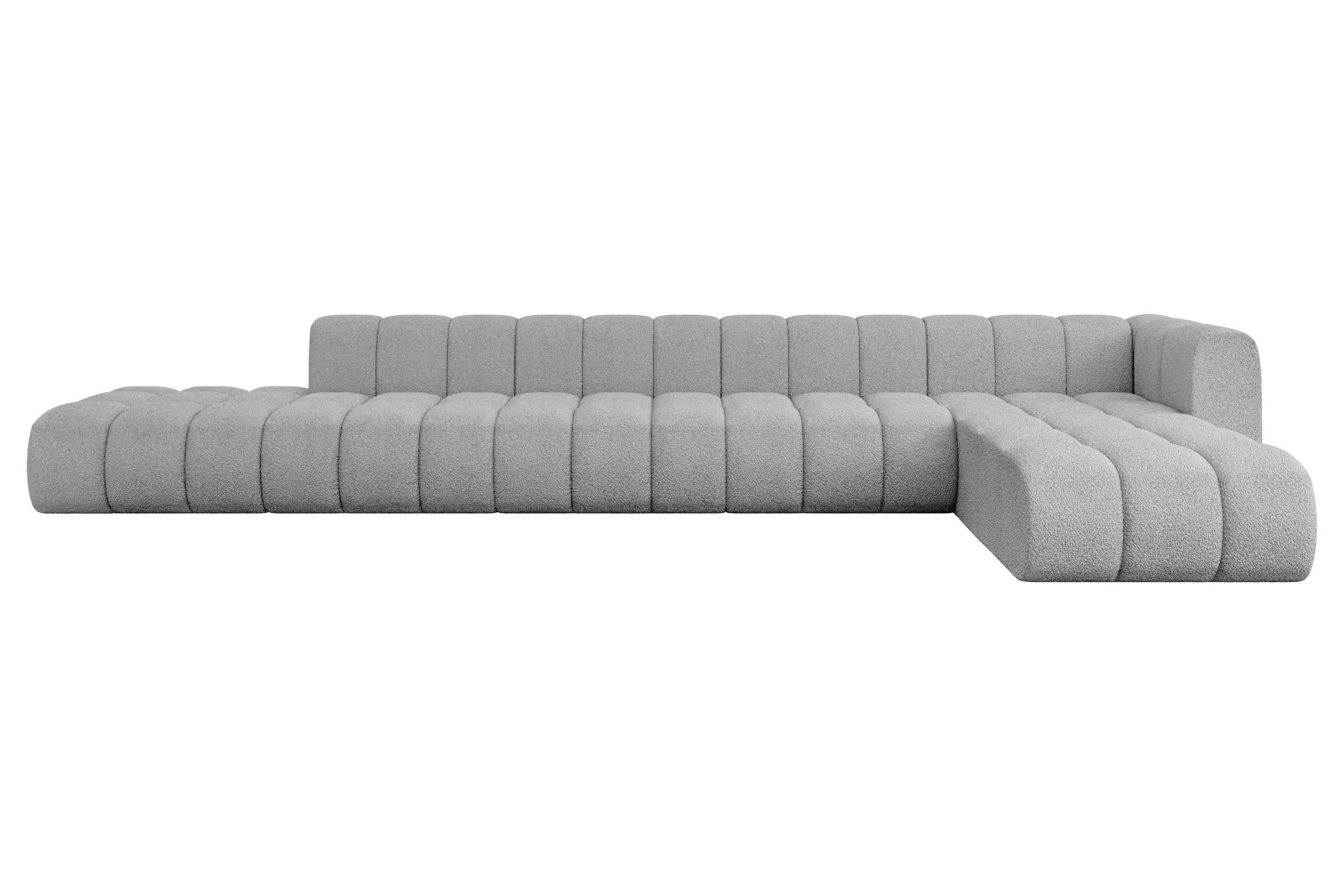 Altdecor Ecksofa Hellgrau 478x177 cm