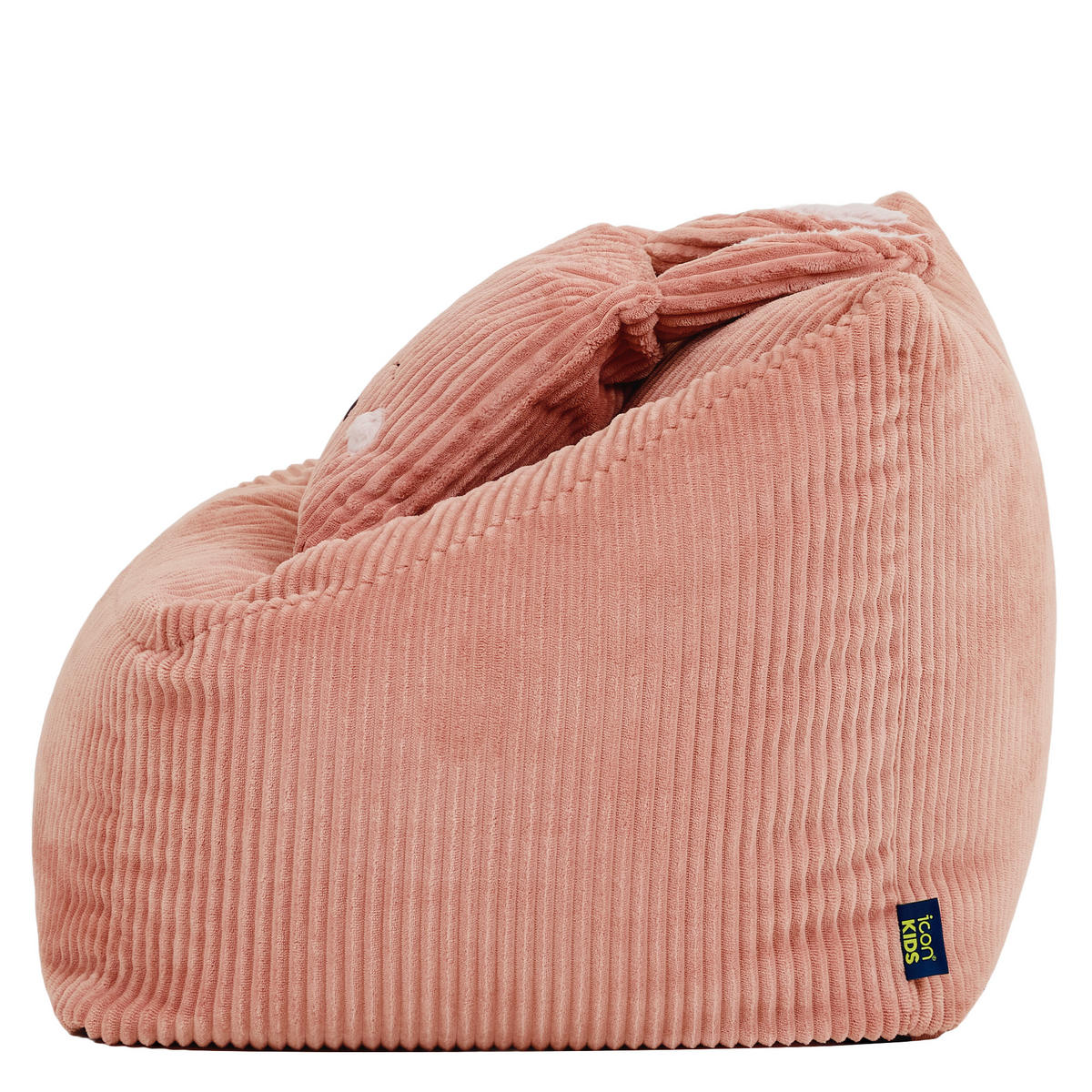 KINDERSITZSACK Natalia mit Animalkissen - Pink, Textil (55/50/55cm) - icon