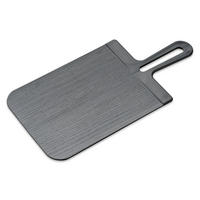 SCHNEIDEBRETT Snap 33,1/16,6/0,5 cm - Anthrazit, Kunststoff (16.6/33.1cm) - KOZIOL