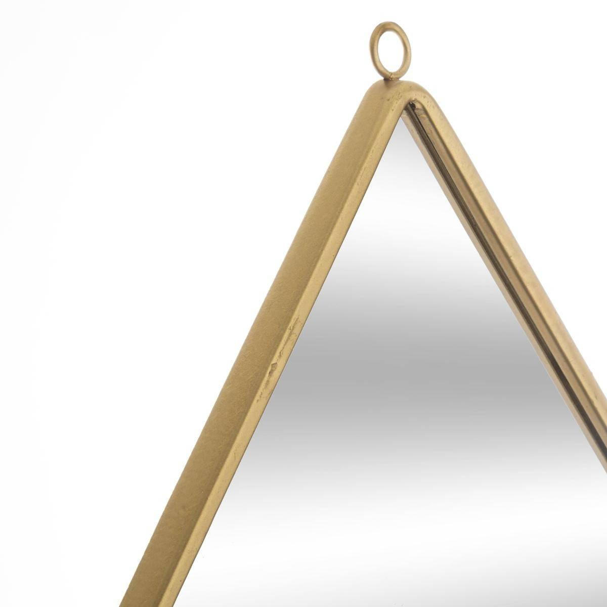 DEKO-SPIEGEL tropfenförmig 21/1,2/29 cm - Goldfarben, Metall (1.2/29/21cm) - Atmosphera Createur d´interieur