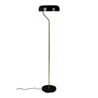 STEHLAMPE Eclipse Schwarz - Schwarz, Metall (30/30/130cm) - Dutchbone