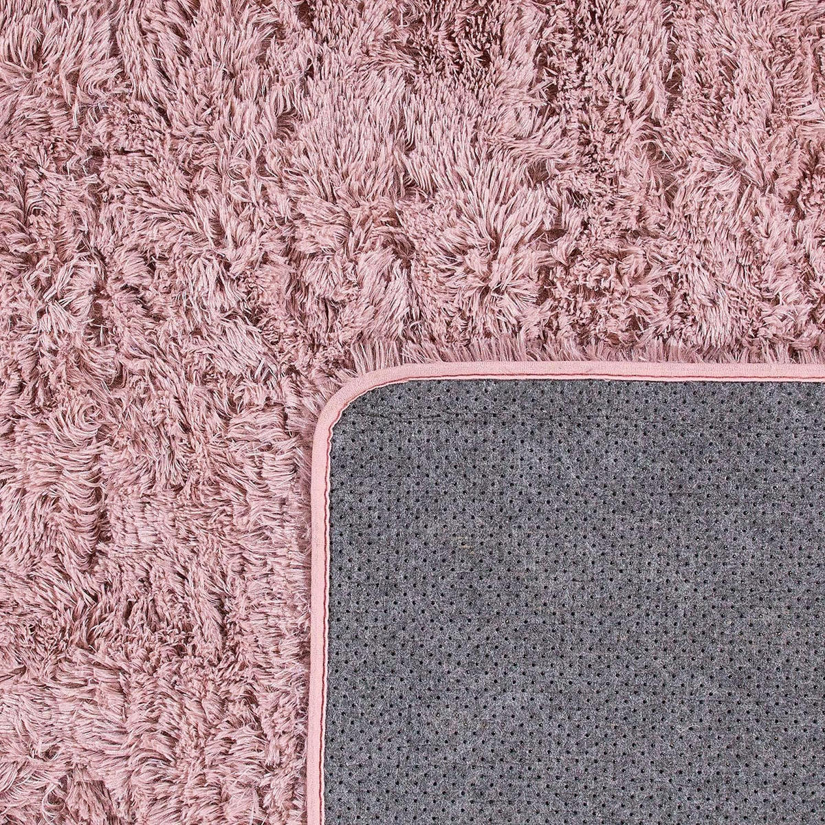 HOCHFLORTEPPICH 200/200 cm Silky 591 - Rosa, Textil (200/200cm) - Paco Home