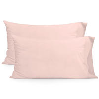 KISSENBEZUG basic 50x75 cm (x2) hellrosa - Rosa, Textil (50/75cm) - Happy Friday