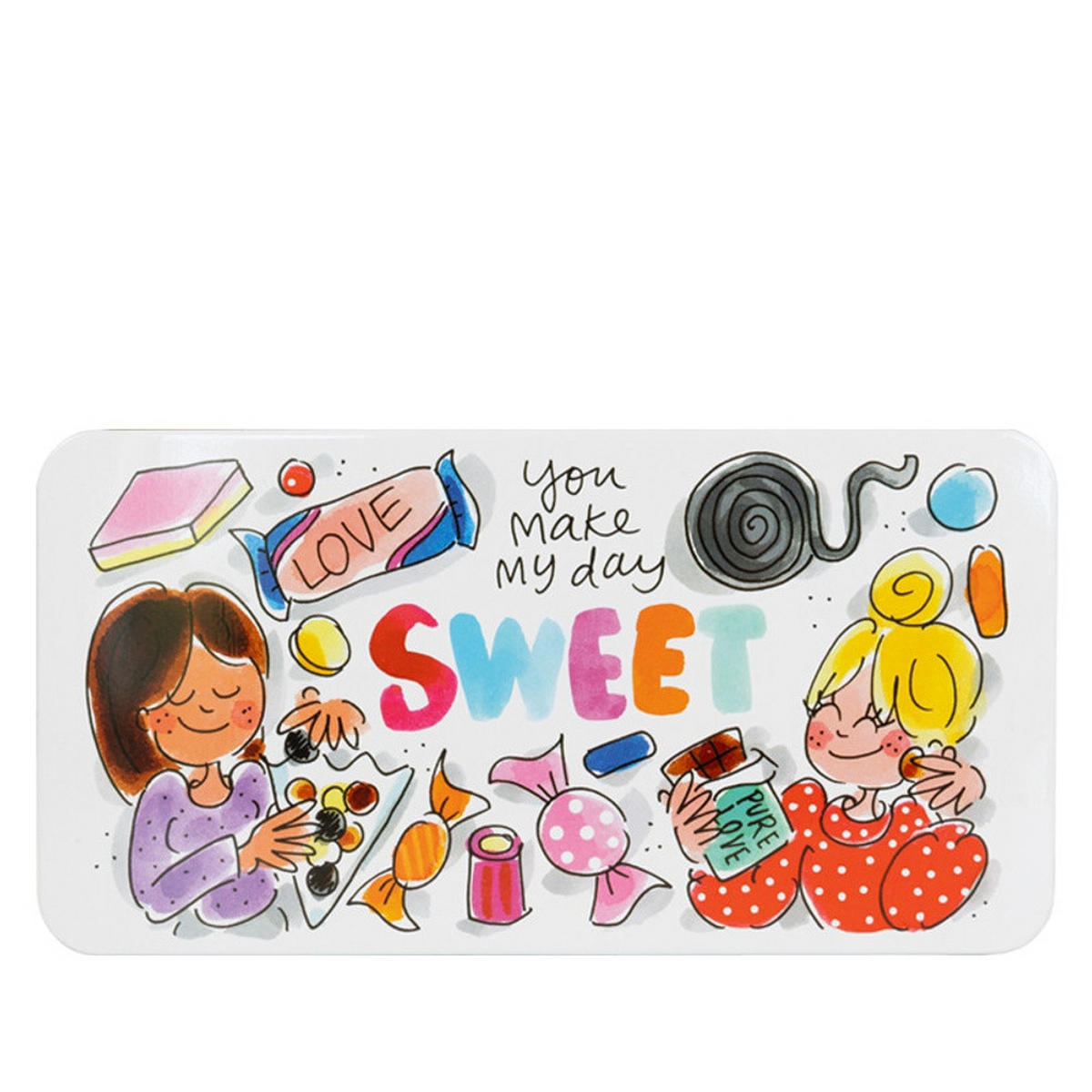 DOSEN Sweet in Bunt - 19,5 x 10,5cm - Multicolor, Metall (10.4/7/19.5cm) - Blond Amsterdam
