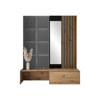GARDEROBE Premium - Braun/Grau, Holzwerkstoff (172/205/42cm) - MIRJAN24