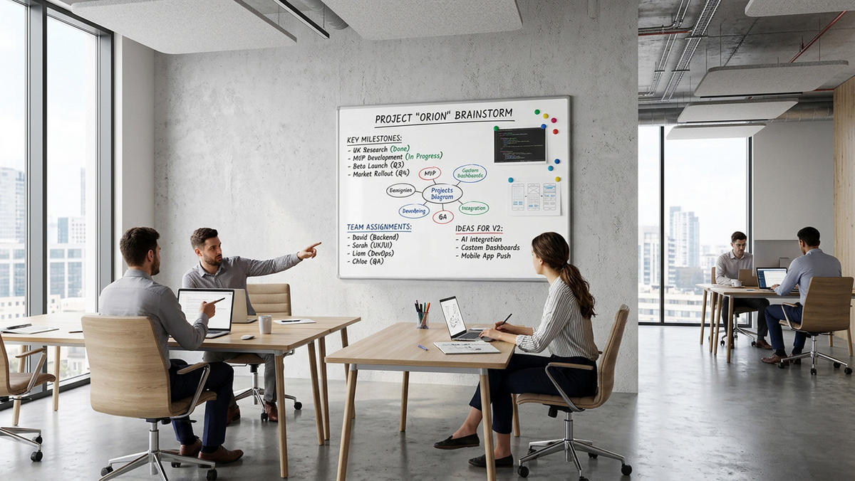 MAGNETISCHES Whiteboard - PREMIUM EXPO Alurahmen 160x120 cm - Weiß, Metall (160/120/2cm) - ALLboards