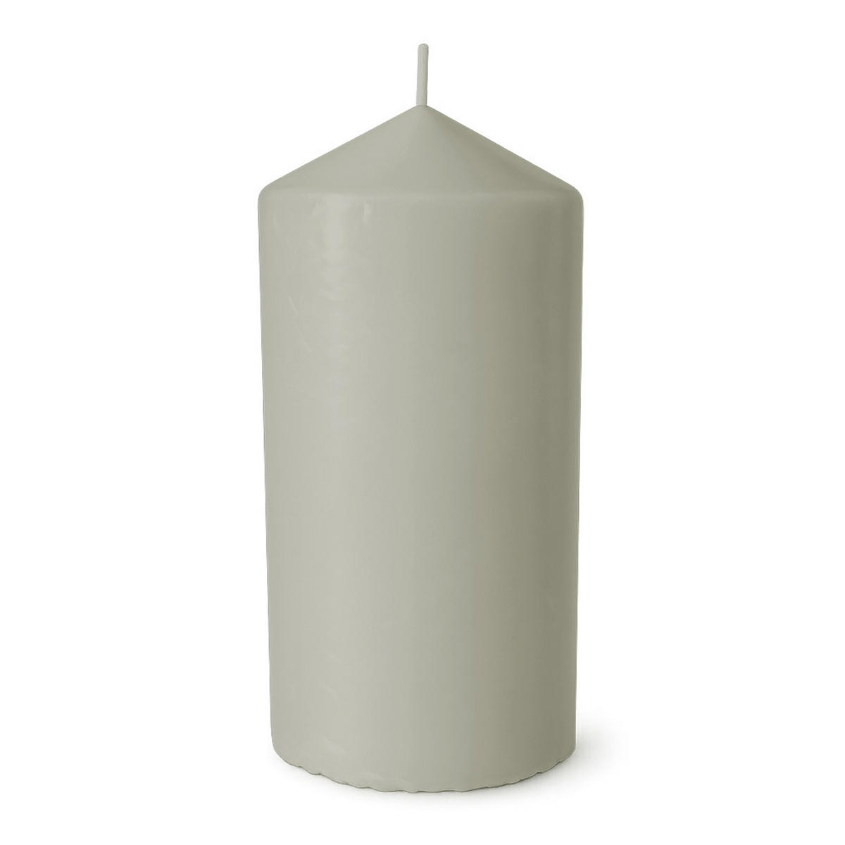 STUMPENKERZEN Ø7cm x 15cm Taupe (4er Pack) - Taupe, Naturmaterialien (15cm) - HS Candle