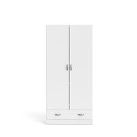 KLEIDERSCHRANK weiß - Weiß, Holzwerkstoff (80/171/36cm) - ebuy24