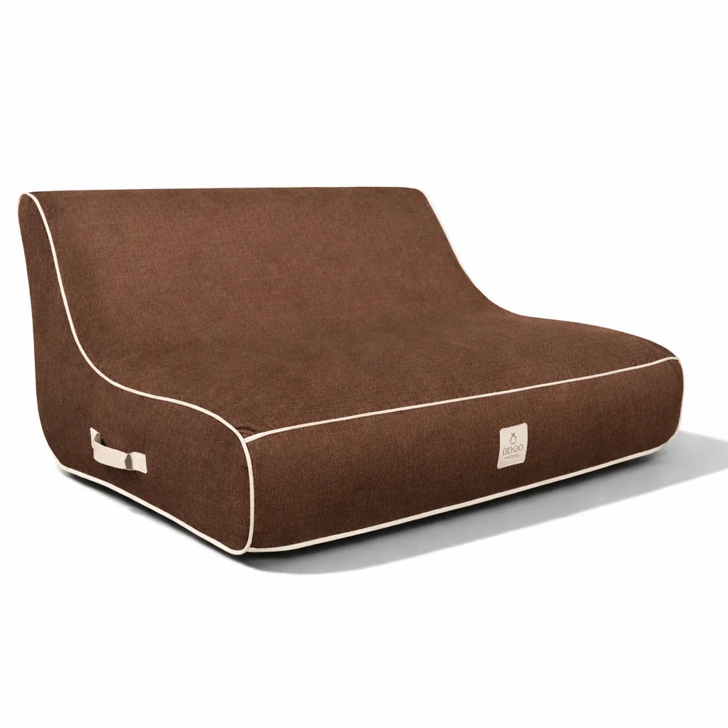 Coco Lounge Loungesofa Braun 160x75x105 cm