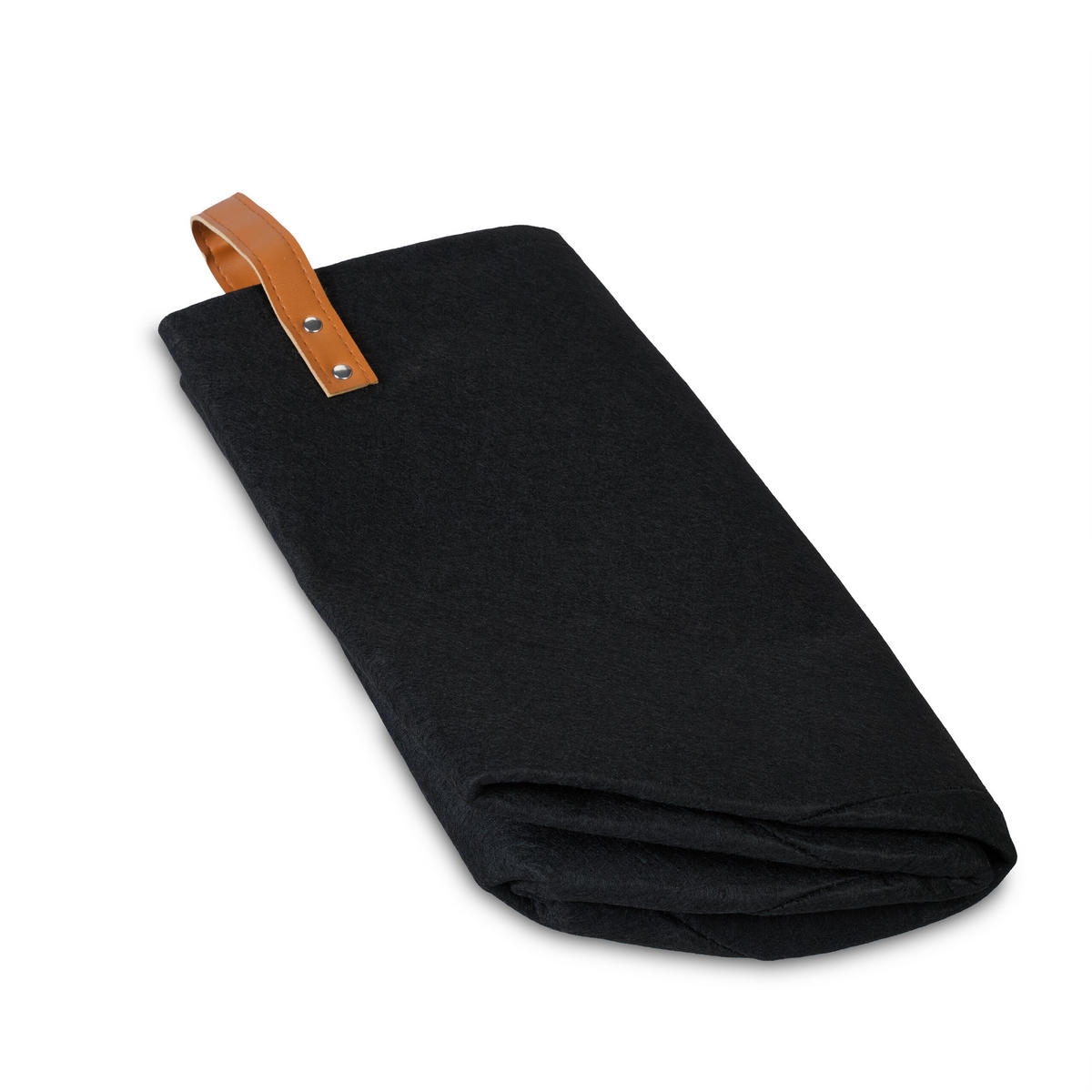 WÄSCHEKORB - Schwarz, Kunststoff/Textil (30/47/30cm) - Relaxdays