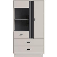 BÜCHERREGALE PUNTO 80 / 145 / 40 cm Kaschmir - Kaschmir, Holzwerkstoff (80/145/40cm) - MASSENO