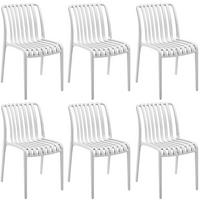 GARTENSTÜHLE Alcudia,47 x 58 x 80,5 cm, Belastbarkeit 110 kg,creme - Creme, Textil (47/80.5/58cm) - tectake