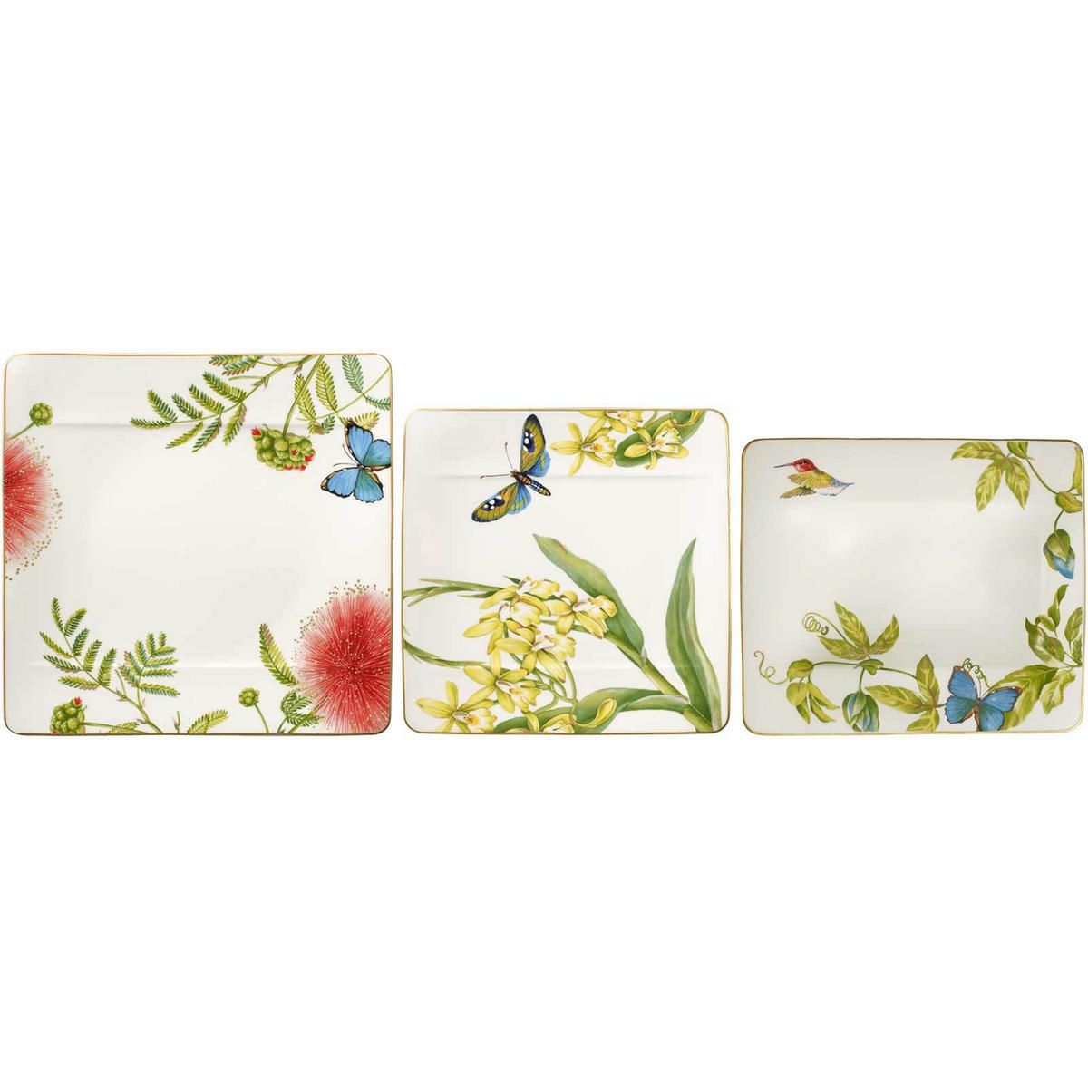 TAFELSERVICE Amazonia bunt 18er Set - Multicolor, Keramik (1/1/1cm) - Villeroy & Boch