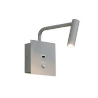 WANDLEUCHTE Miami, Weiß, 12cm - Weiß, Metall (21/12/12cm) - KOSILUM