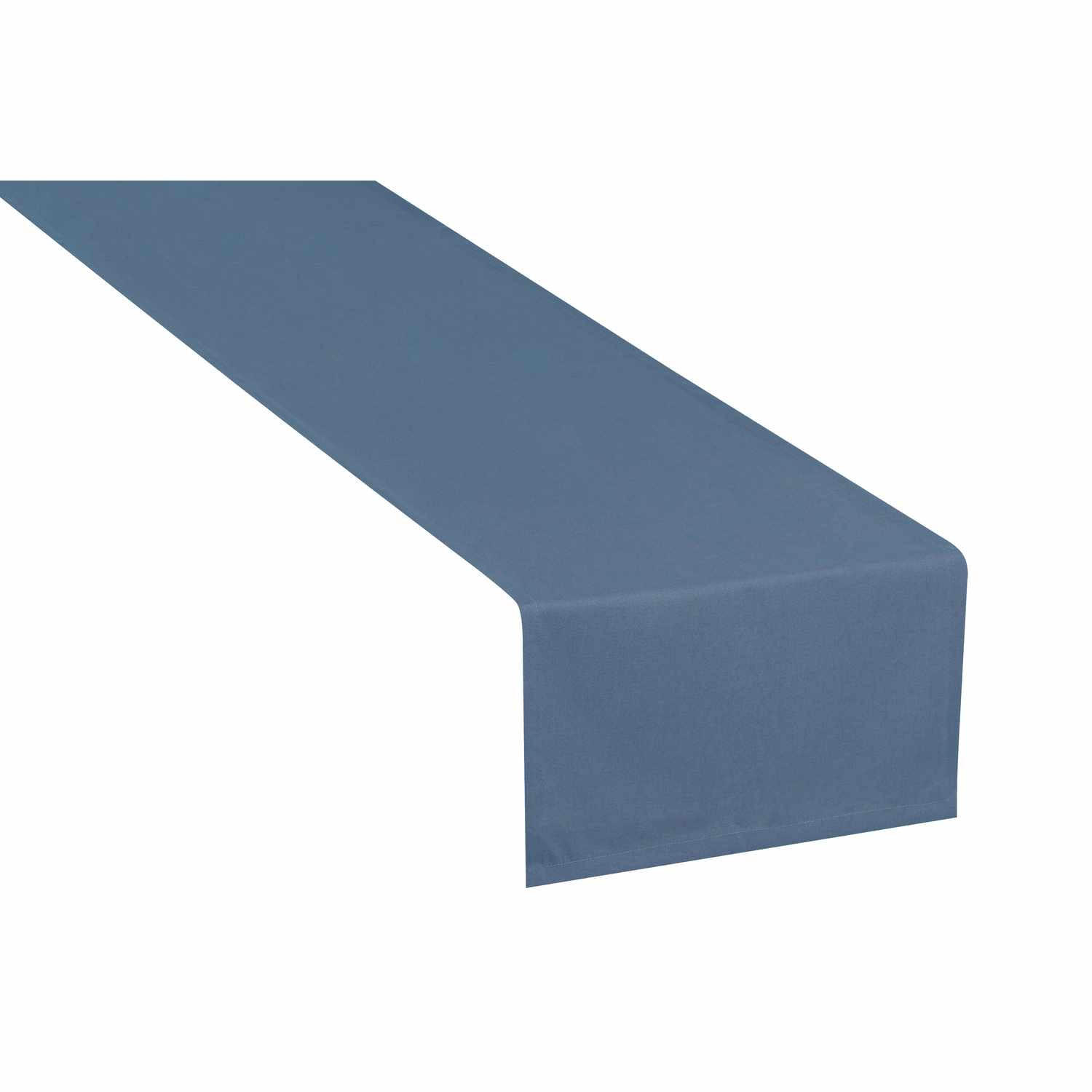 TISCHLÄUFER IN LEINENOPTIK DOVE Blickdicht - Braun, Textil (150/50/0.5cm) - Tom Tailor