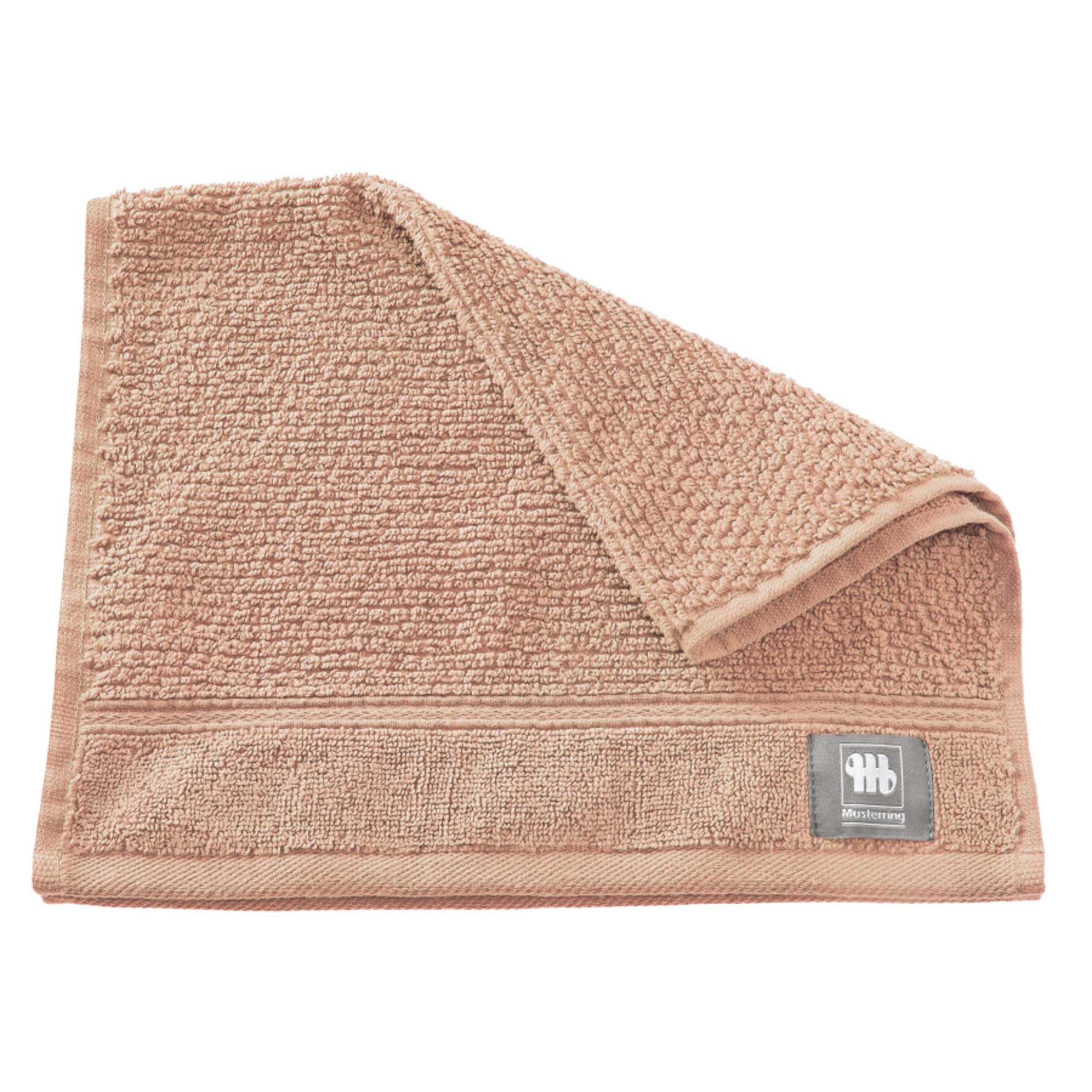 GÄSTEHANDTUCH SOLID - Braun, Textil (30/50cm) - Musterring