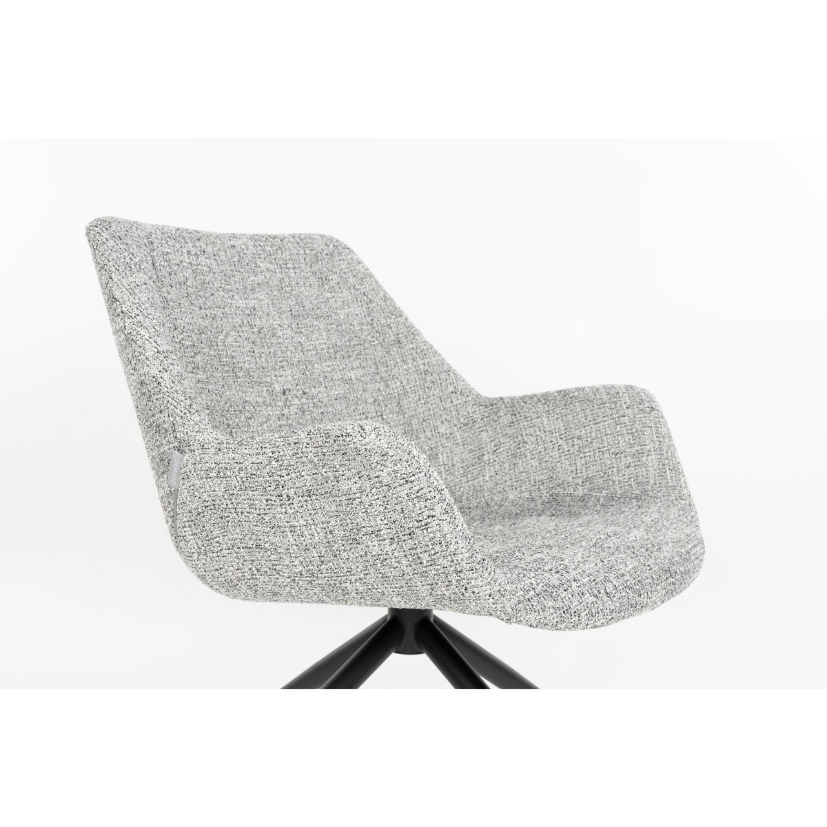SESSEL Doulton Grau - Grau, Kunststoff (84.5/78.5/80.5cm) - Zuiver