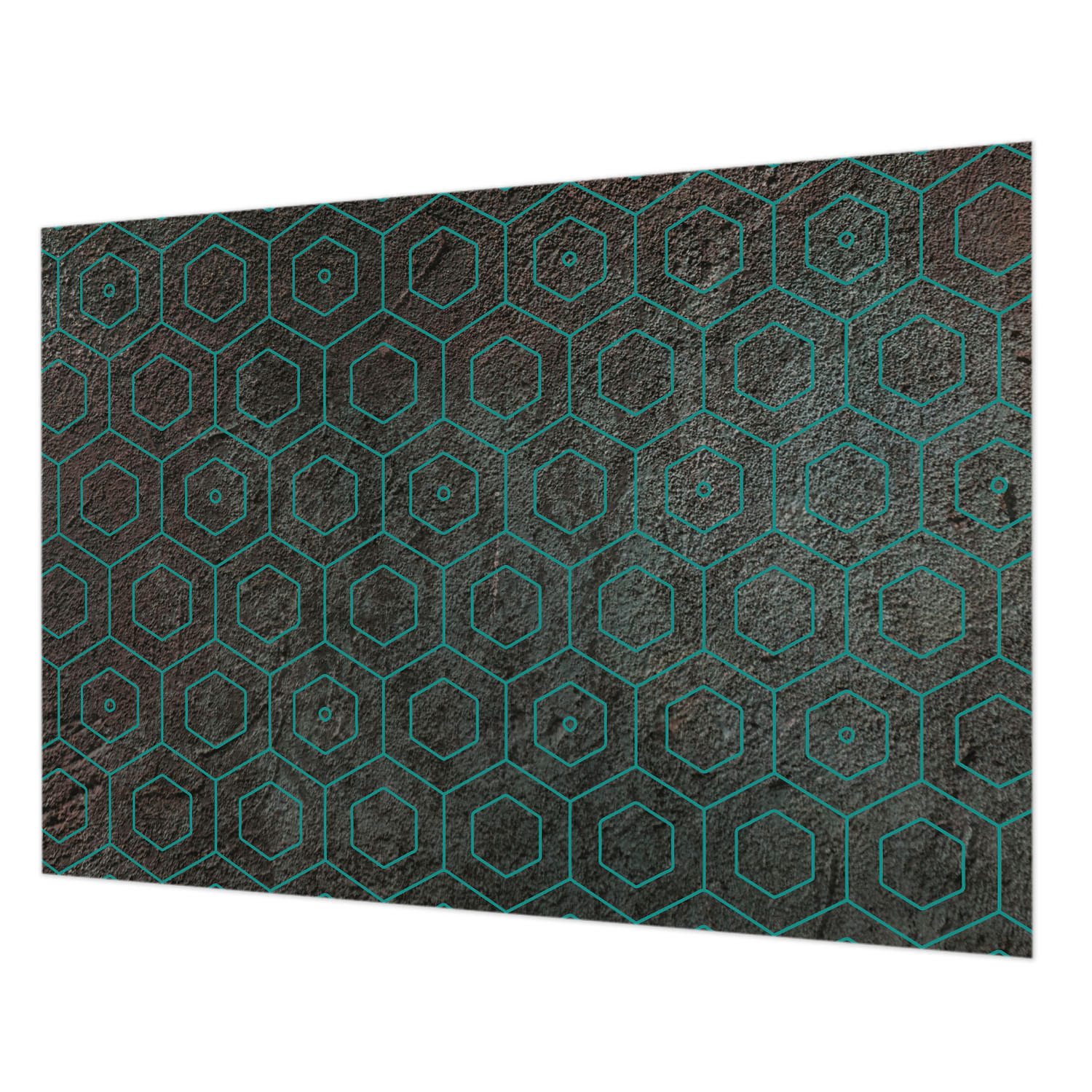 FOTOTAPETE 312x219 cm - Geometrisches Muster - Braun, Textil (312/219cm) - Wallfluent