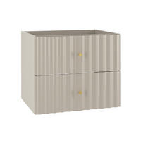 WASCHTISCHUNTERSCHRANK 60cm Izae Kaschmir - Beige, Holzwerkstoff (60/50/45.8cm) - Petits-meubles