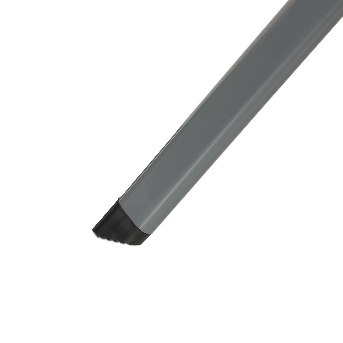 GARTENTISCH - Grau, Kunststoff/Metall (62/62/73cm) - Relaxdays